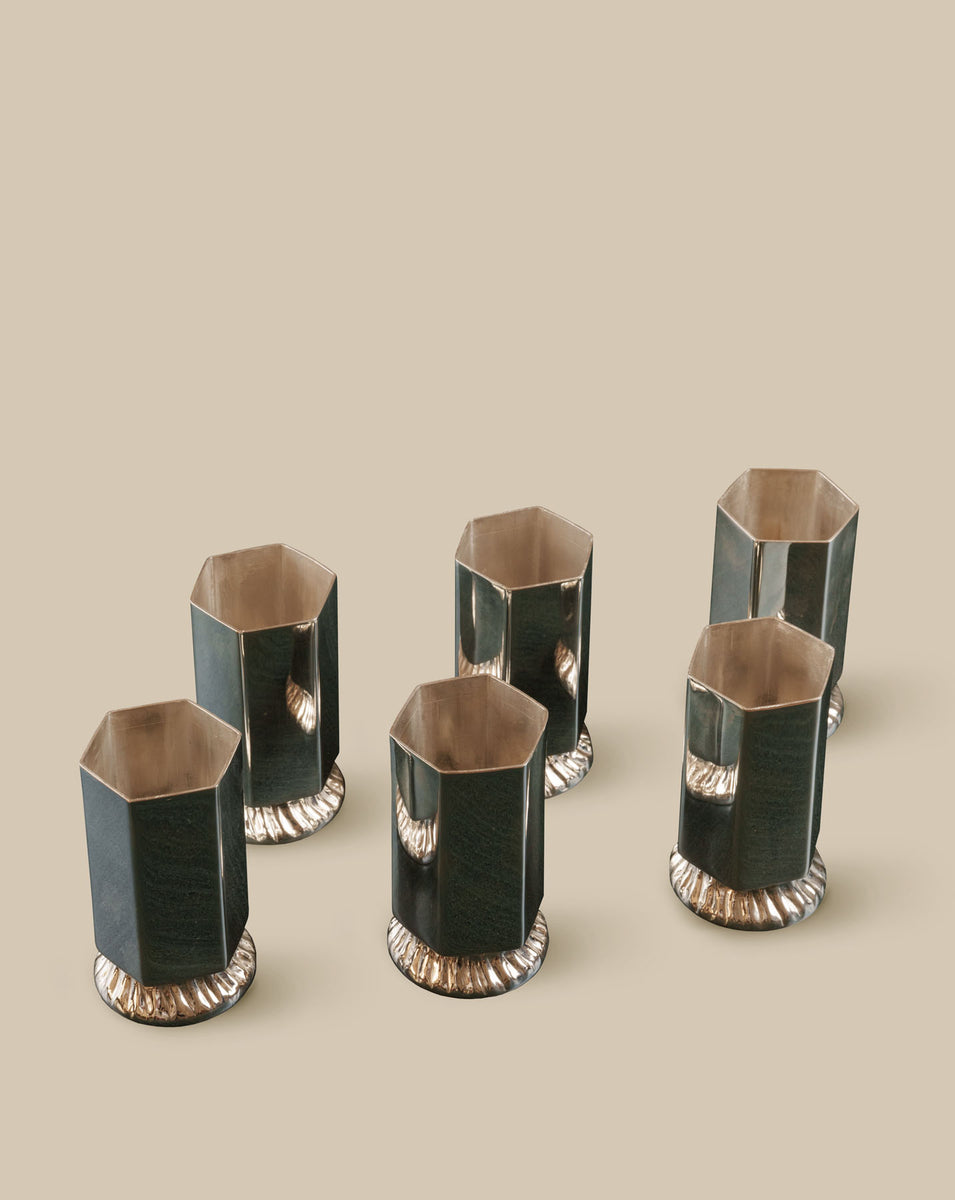 Sala Silver Shot Glasses – Ransom and Dunn
