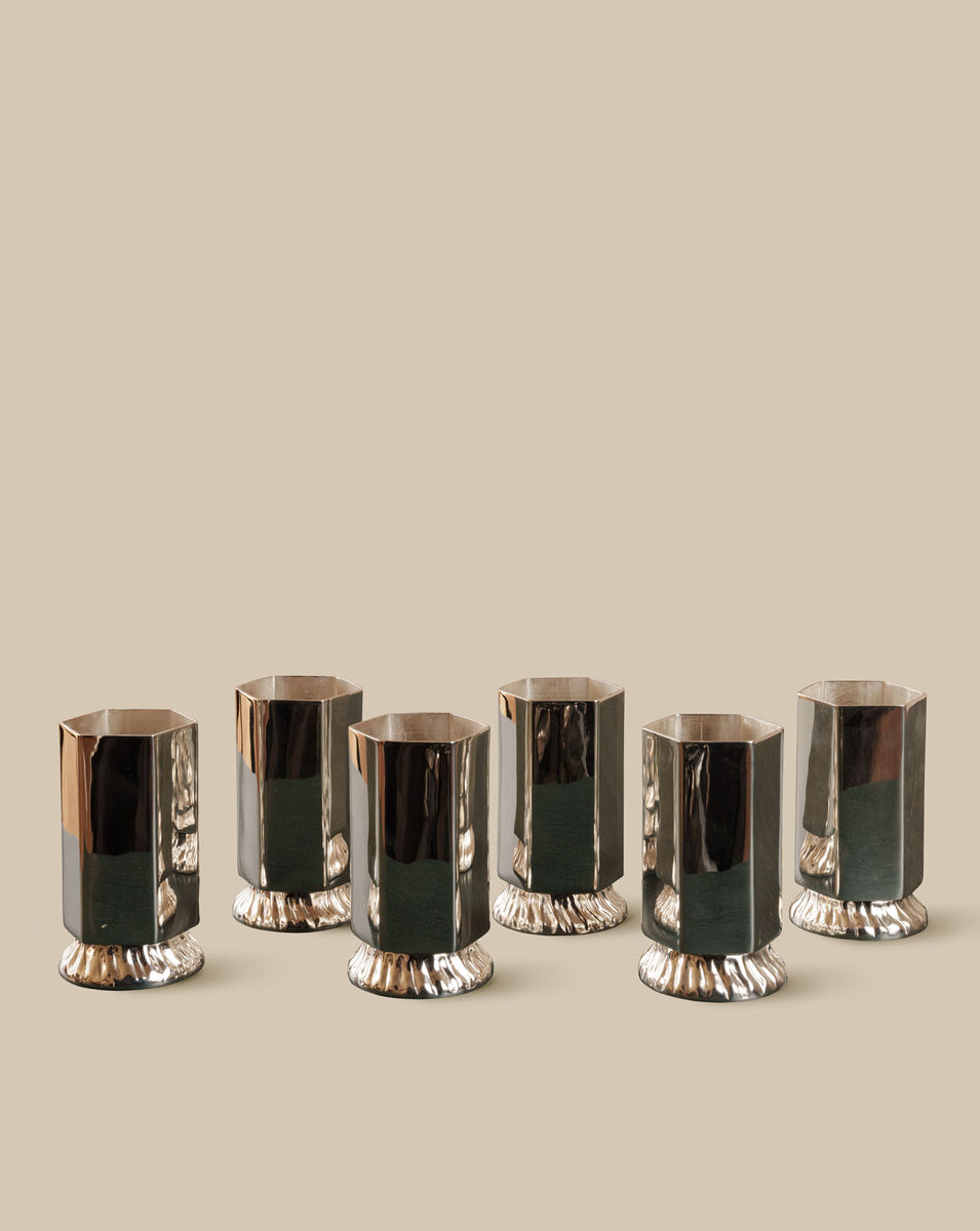 Sala Silver Shot Glasses – Ransom and Dunn