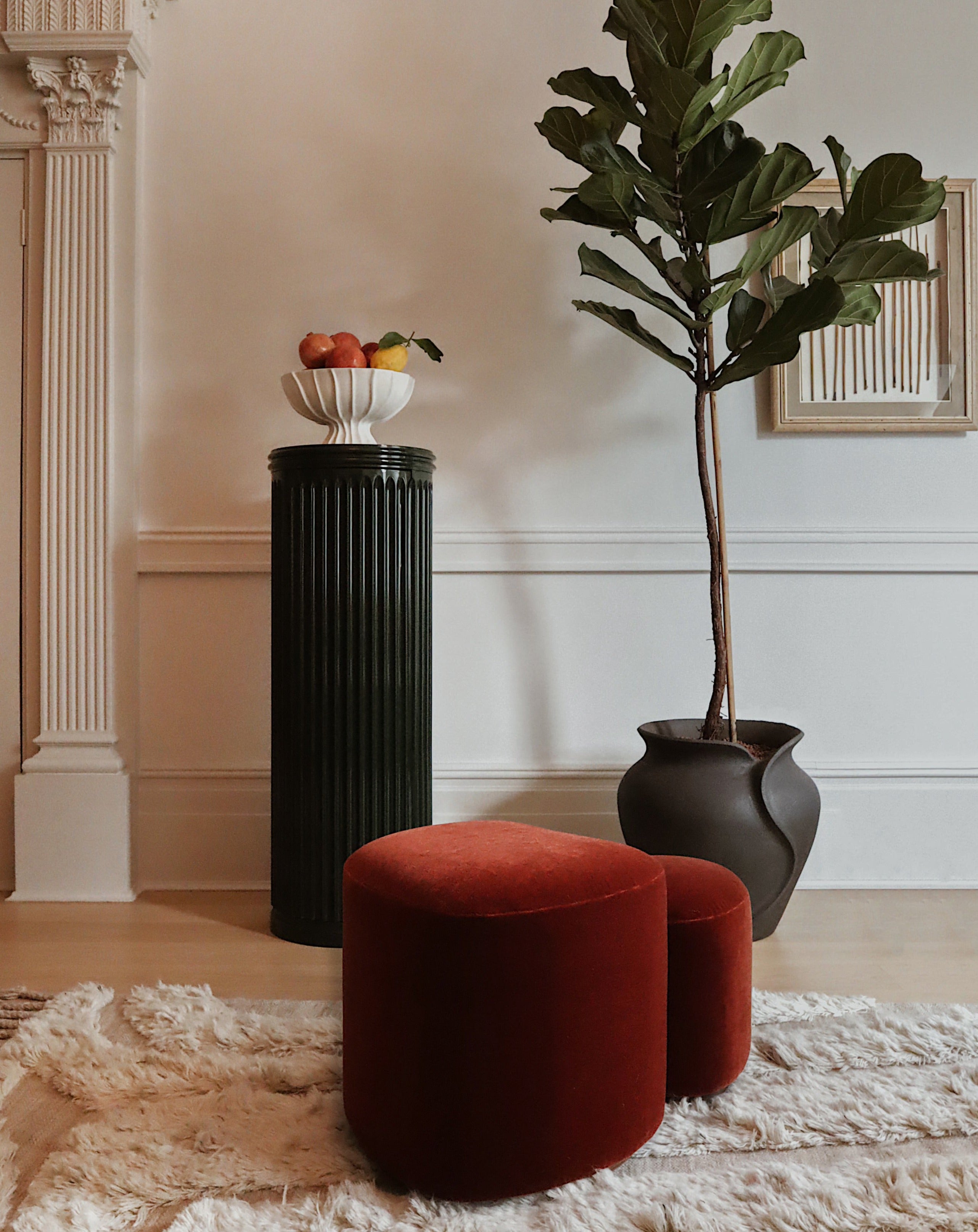 Pebble Poufs