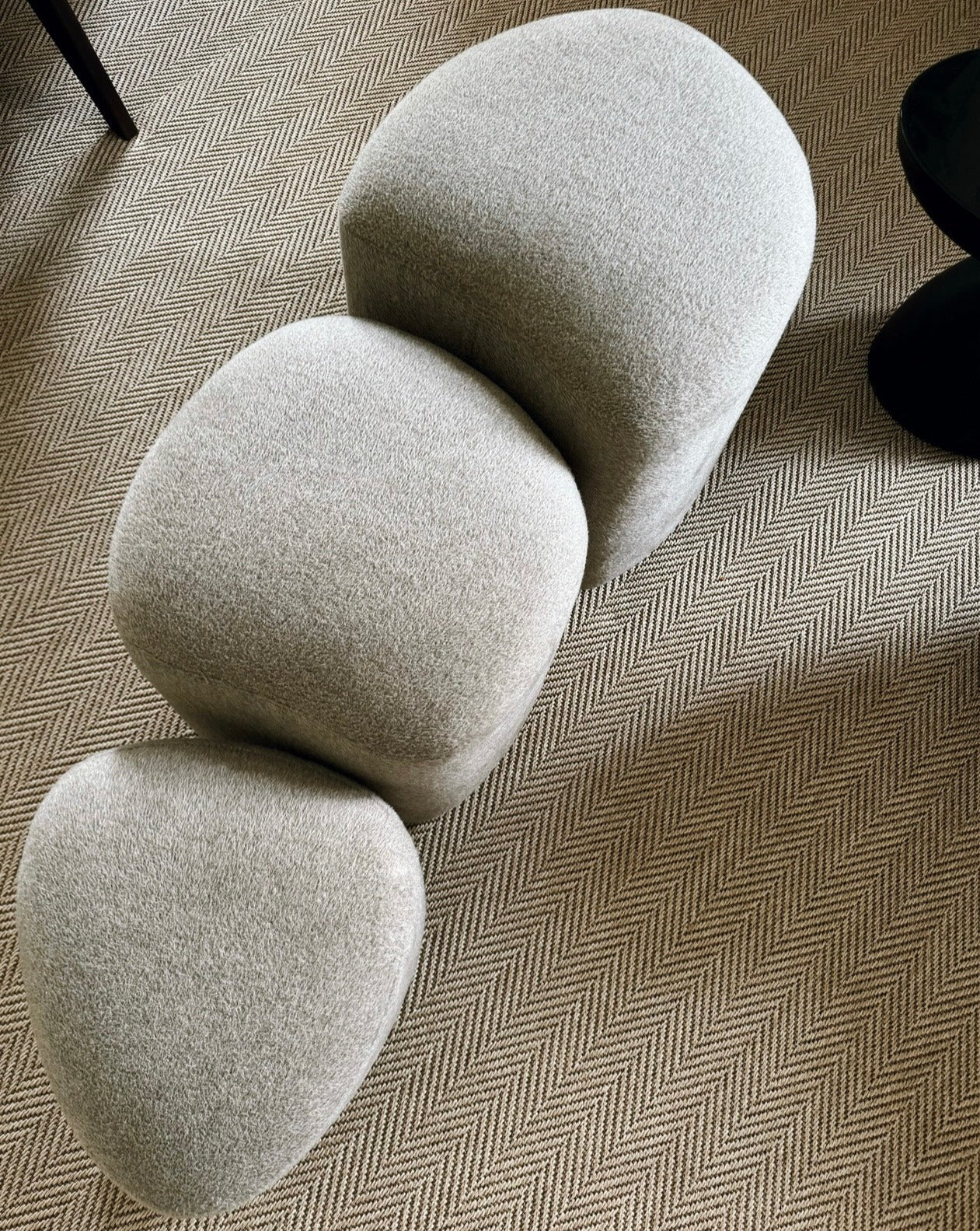 Pebble Poufs