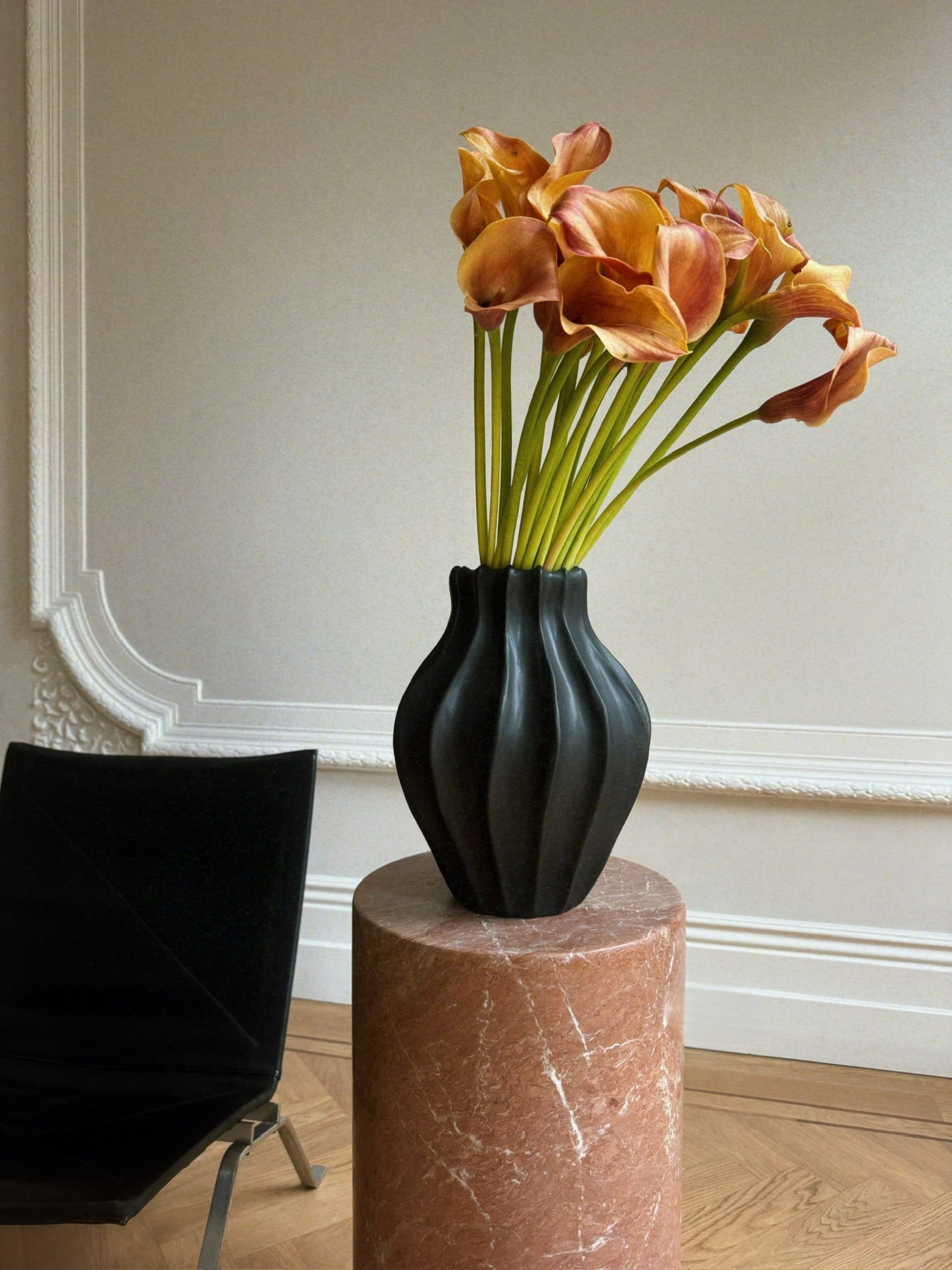 Neo Sienna Marble Plinth