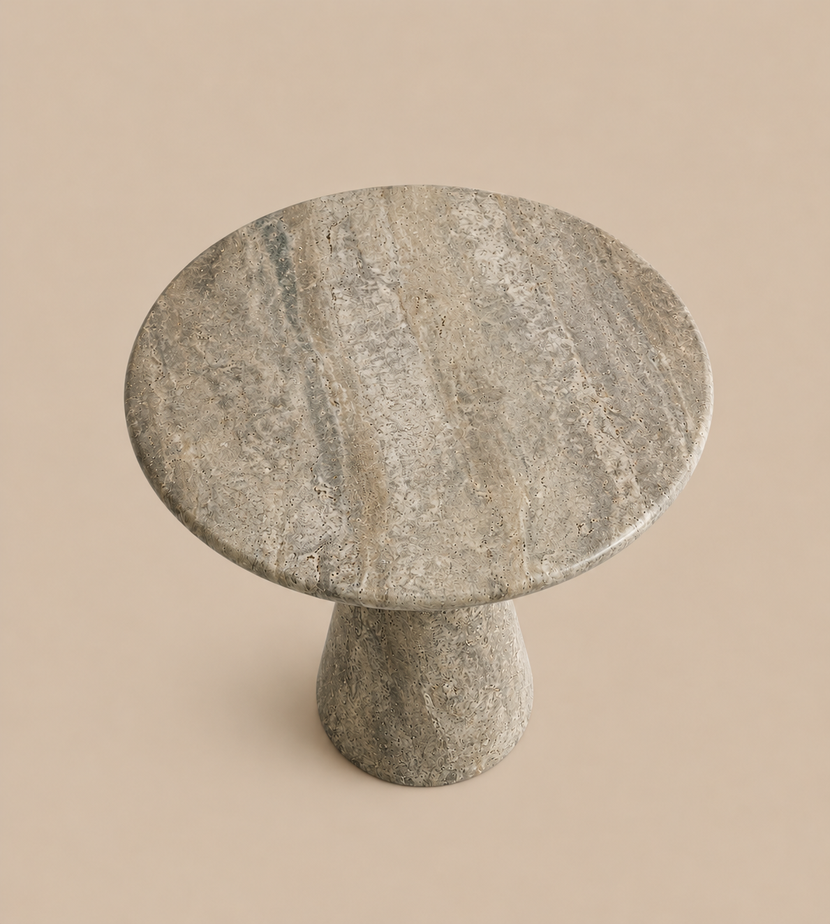 Juno Travertine Dining Table