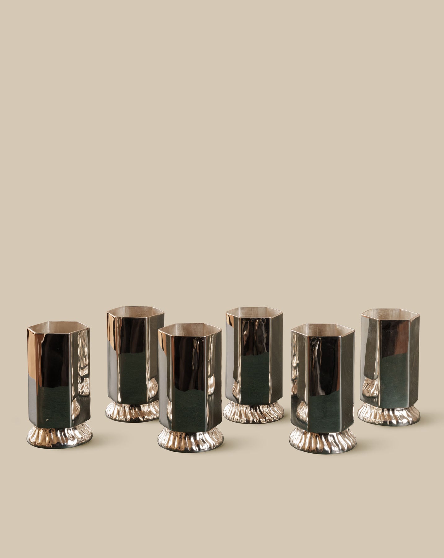 Sala Silver Shot Glasses