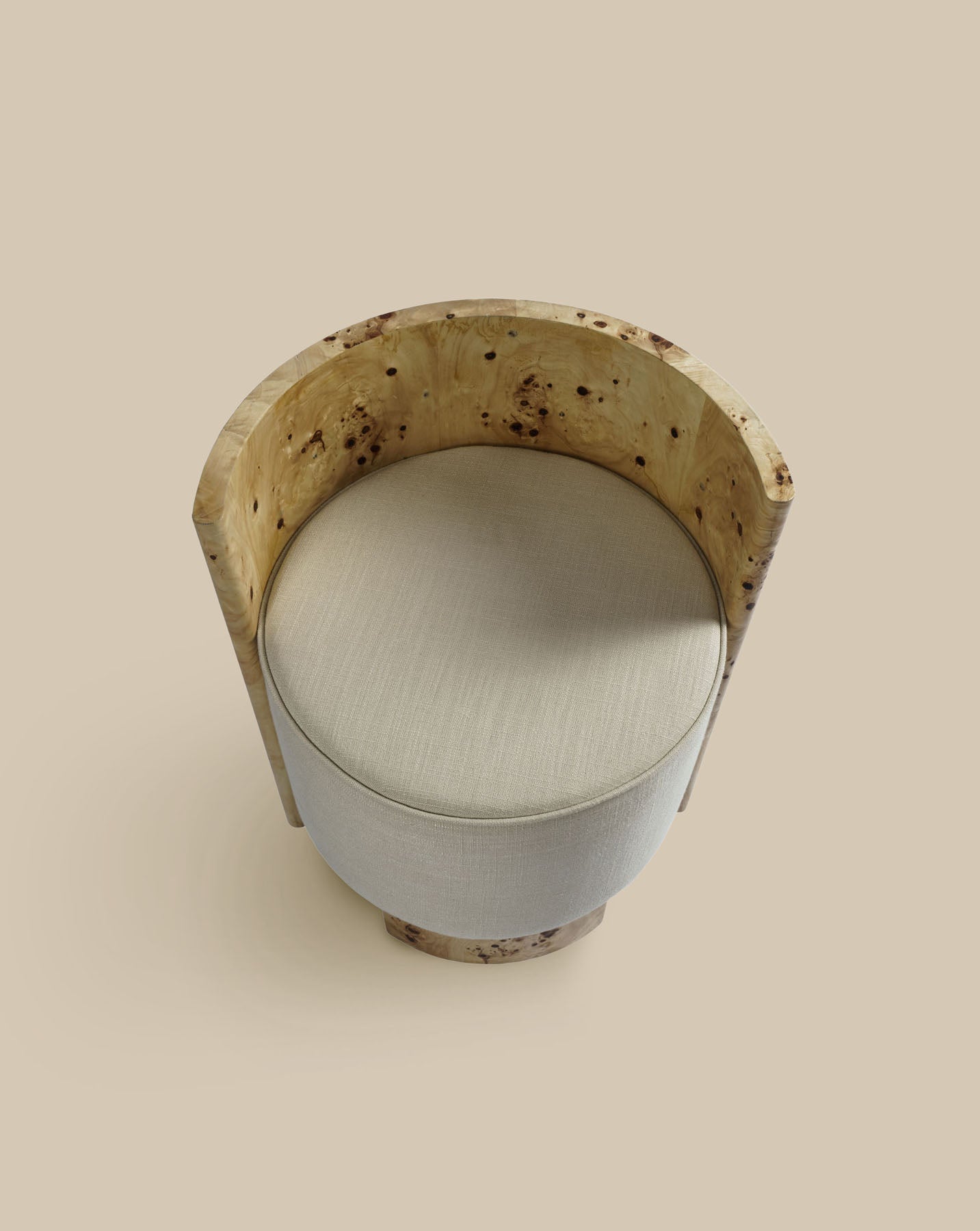 Livon Occasional Burl Chair