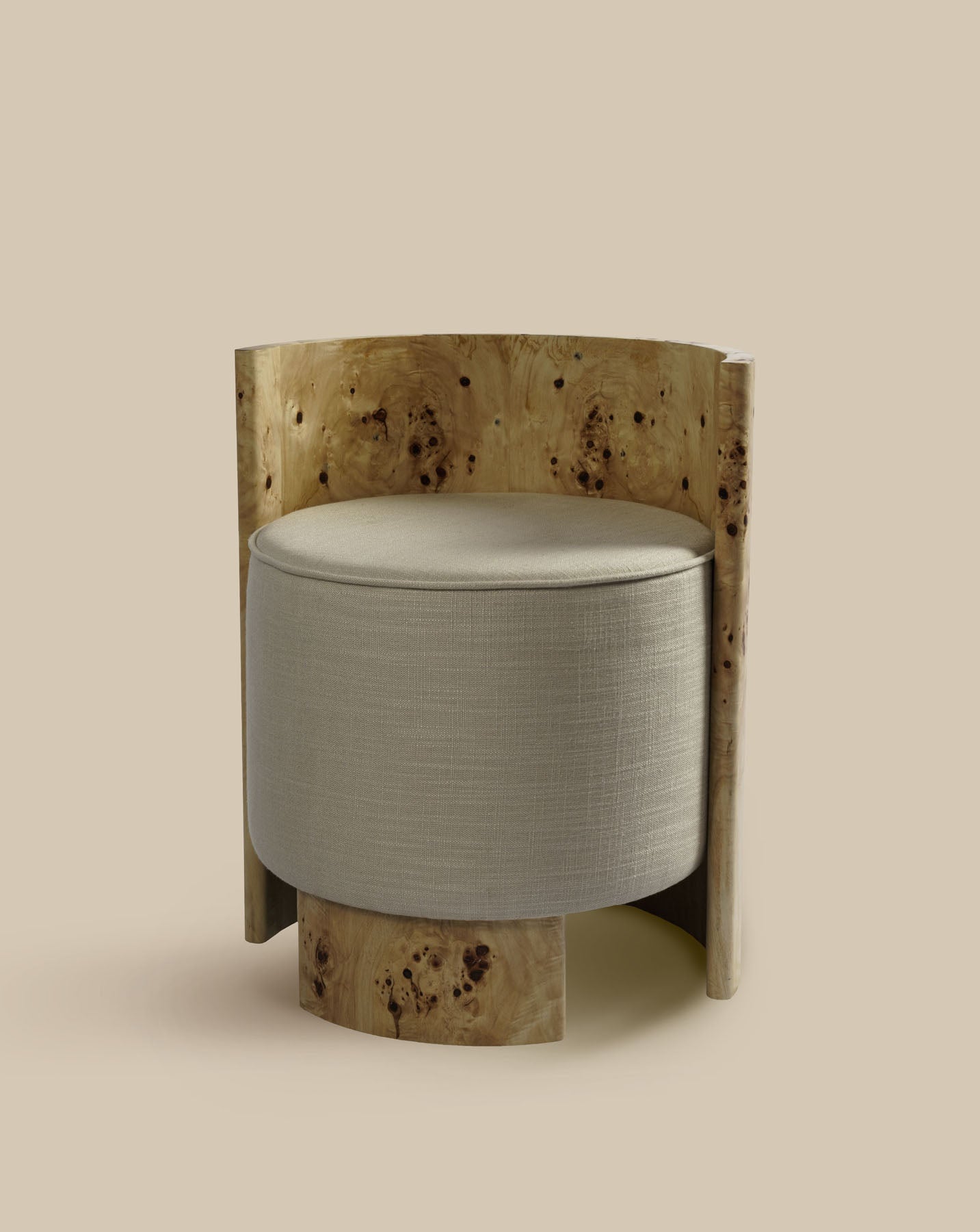 Livon Occasional Burl Chair