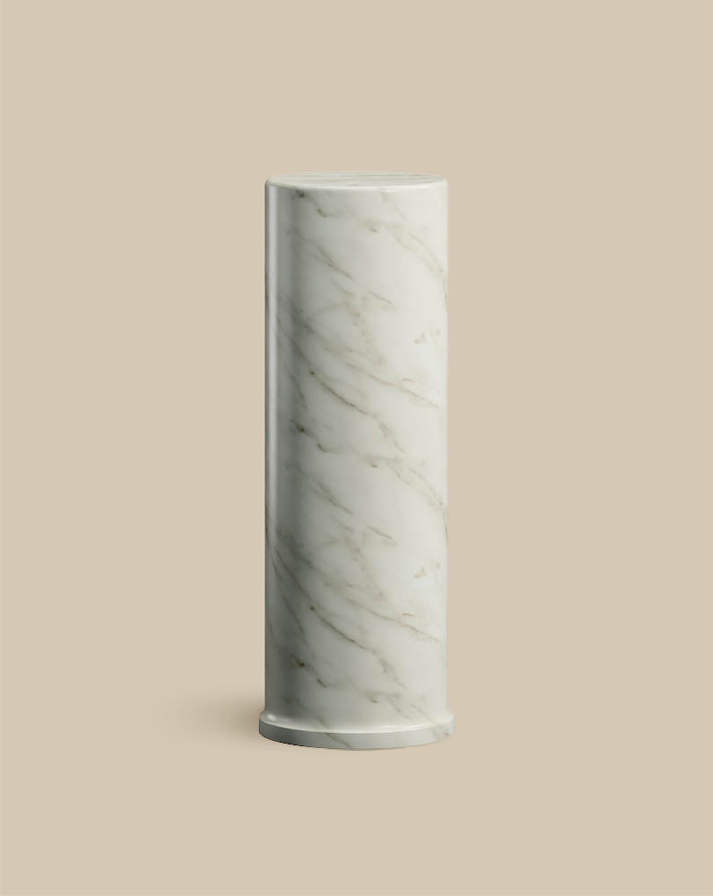 Neo White Marble Plinth