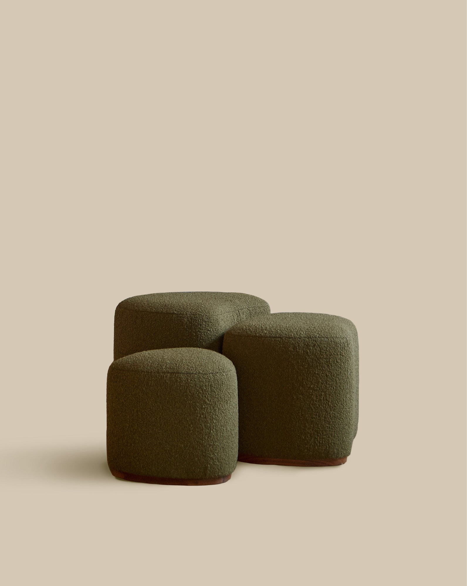 Pebble Poufs