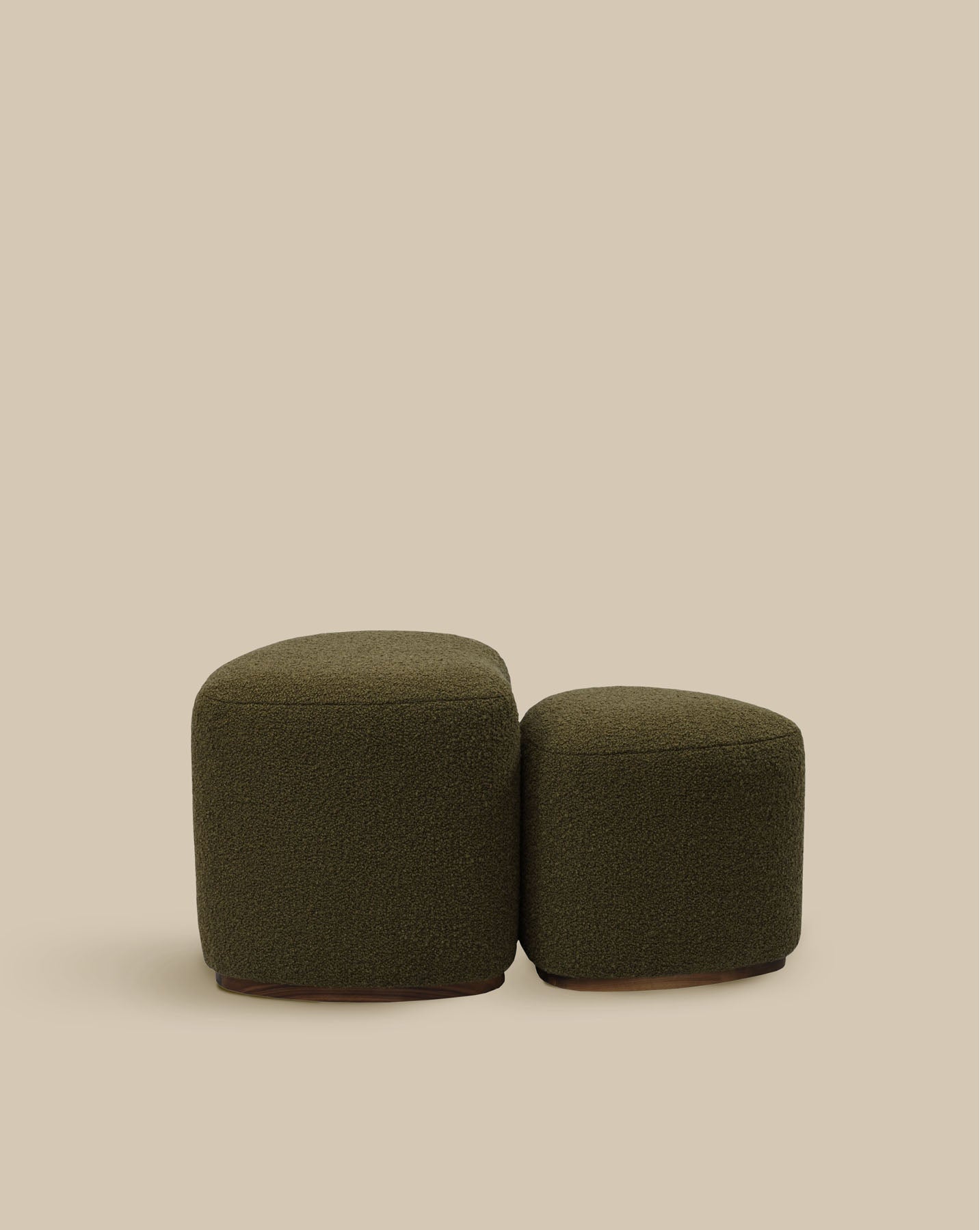 Pebble Poufs