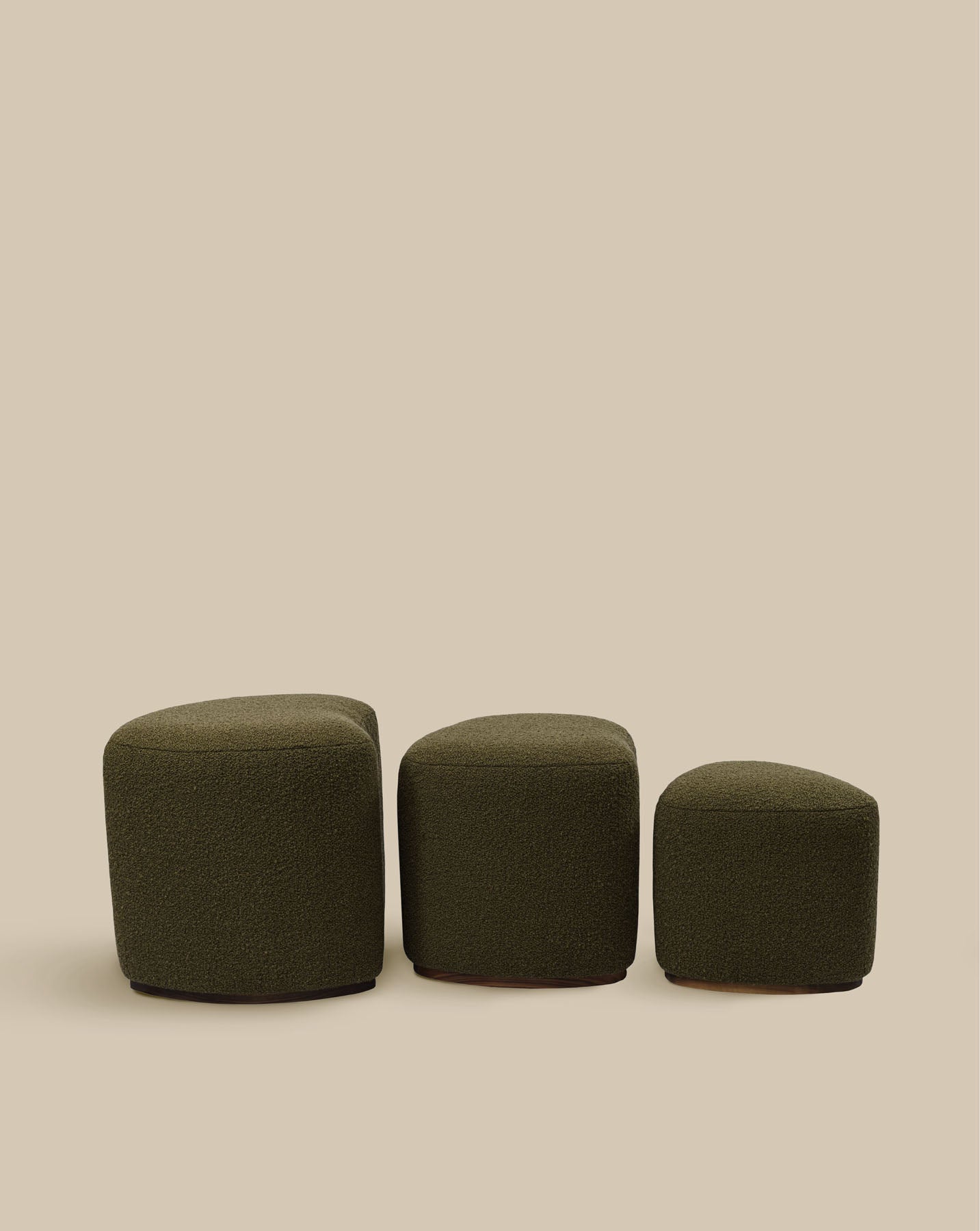 Pebble Poufs