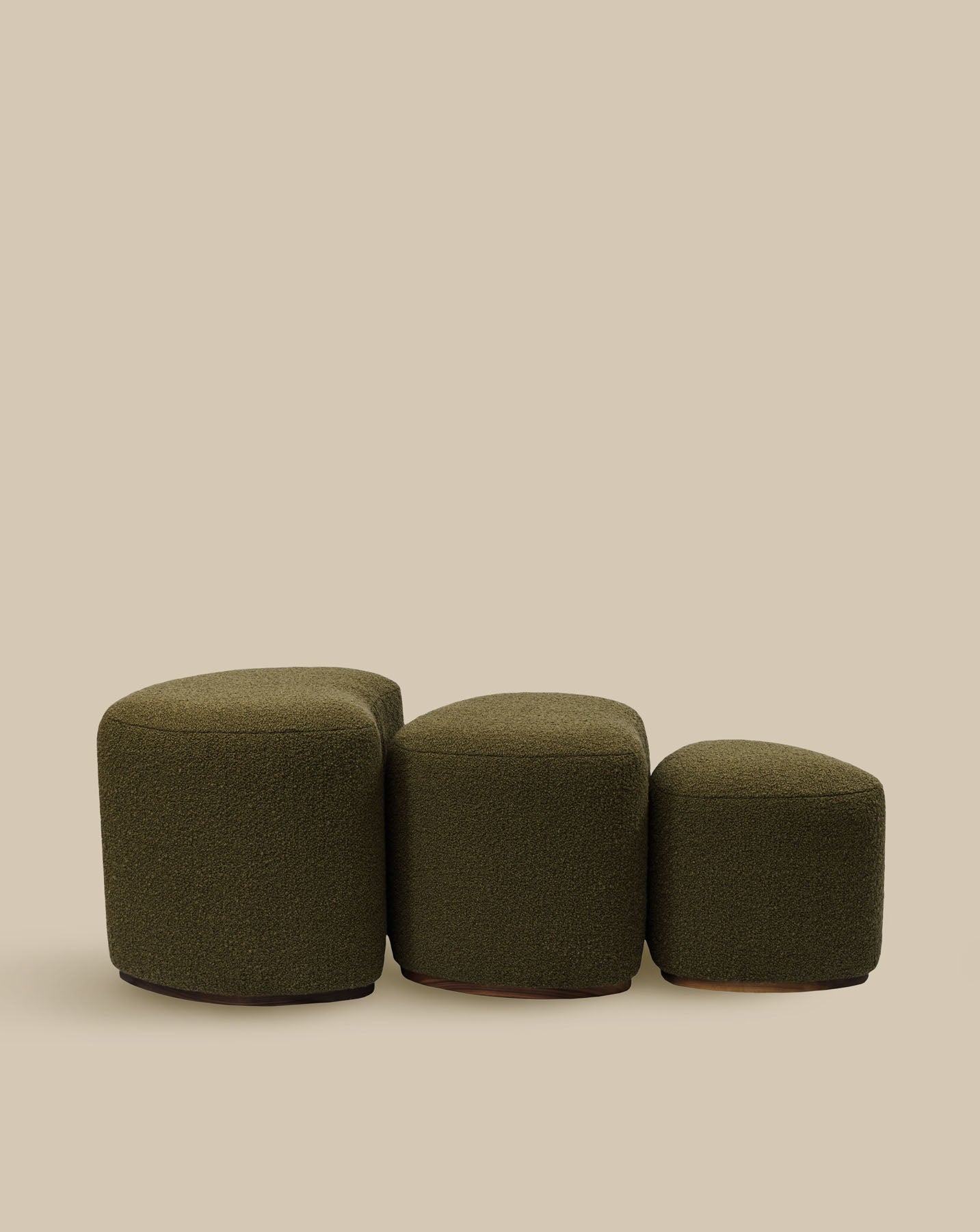Pebble Poufs