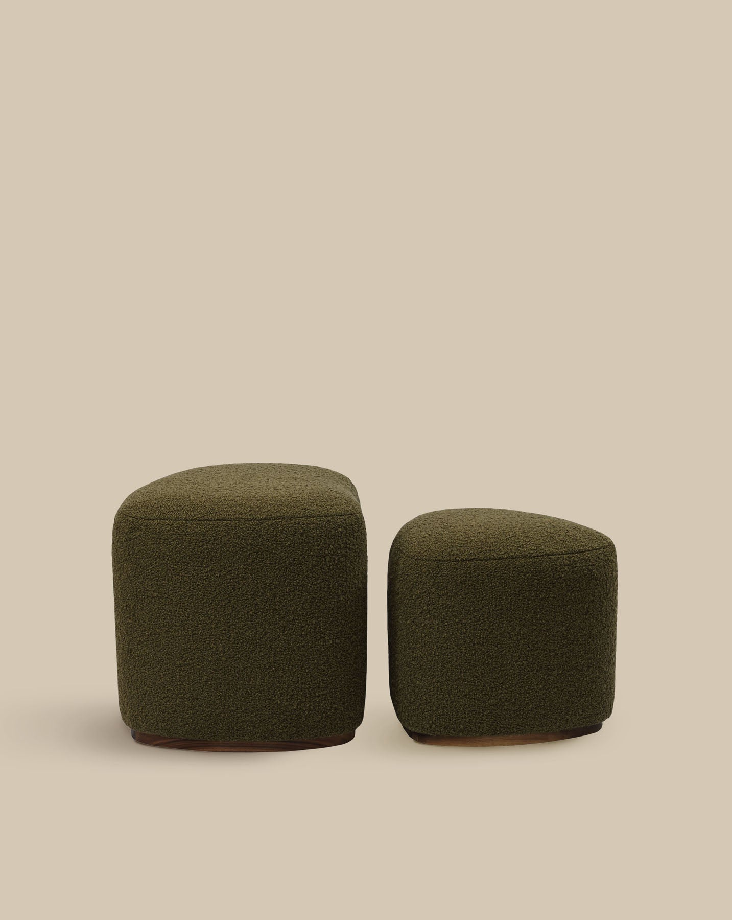 Pebble Poufs