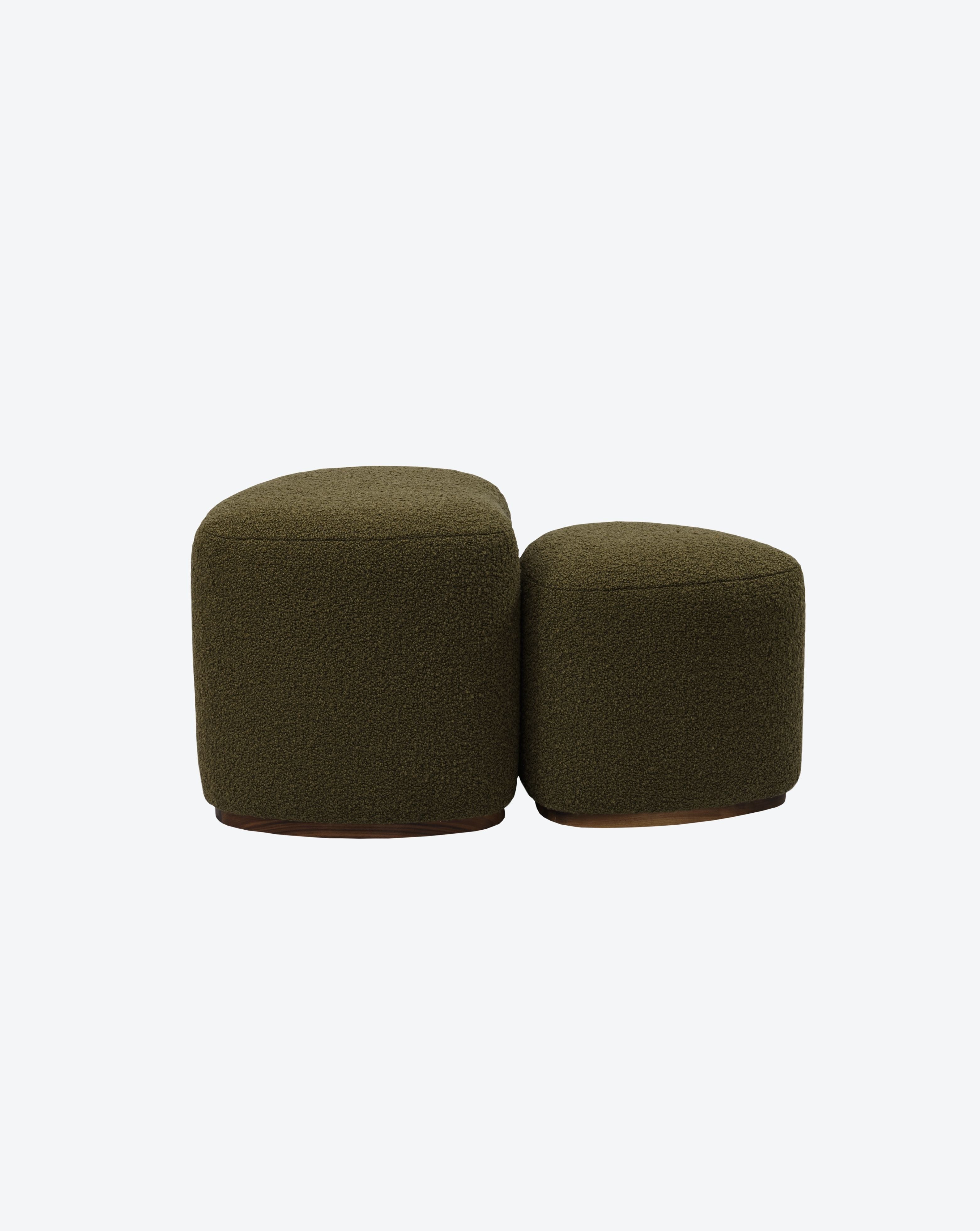 Pebble Poufs