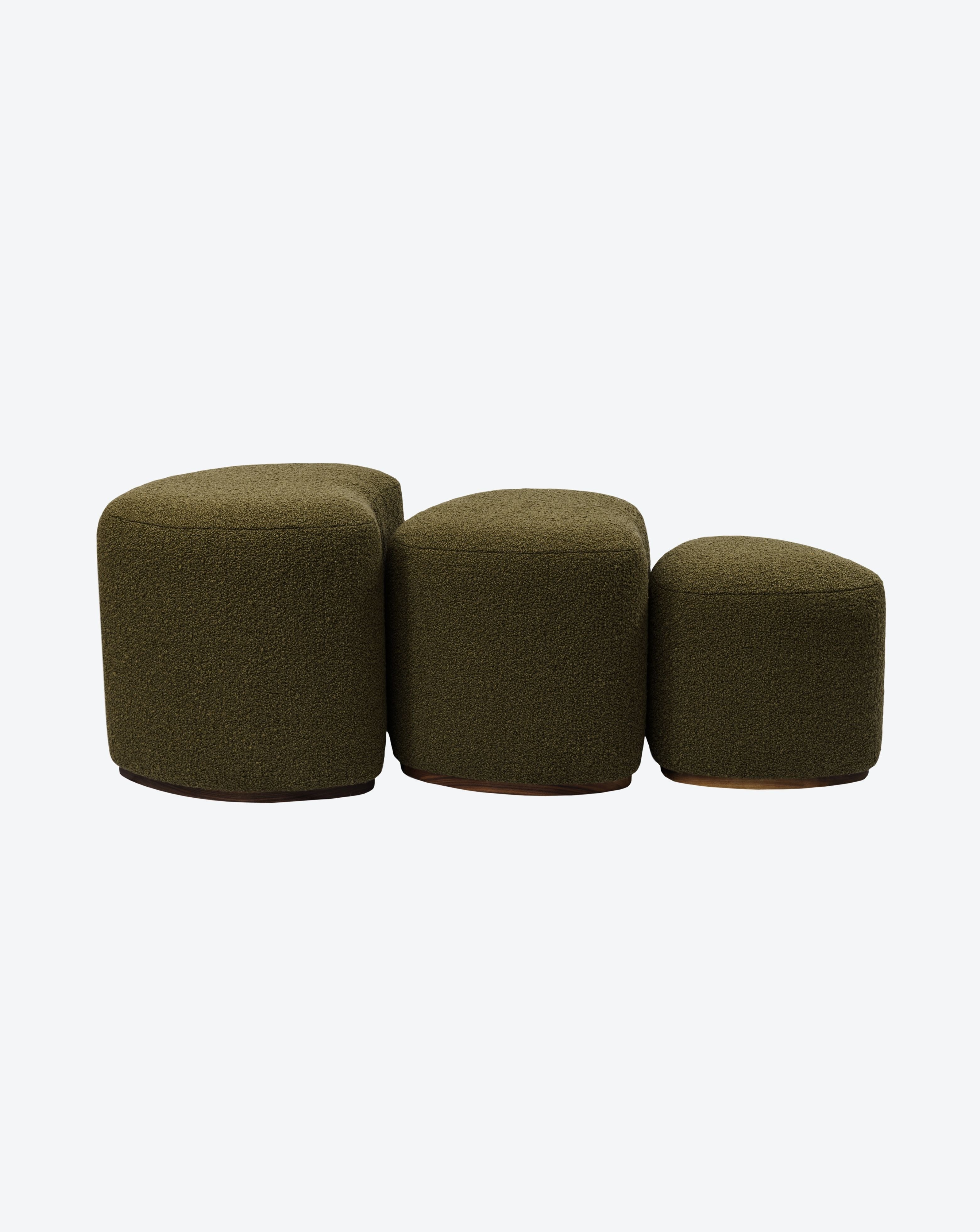 Pebble Poufs