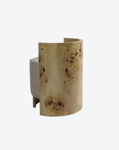 Livon Occasional Burl Chair