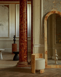 Livon Occasional Burl Chair